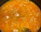 Foto del paso 6 de la receta: Fideos con alubias y topping de levadura nutricional