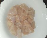 A picture of step 1 of Lemon chicken.