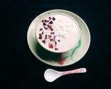 A picture of step 4 of Gobindobhog rice kheer.