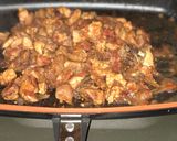 A picture of step 2 of Pork Cayenne.