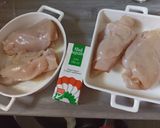 Sajttal, sonkával töltött csirkemell basmati rizzsel recept fázis 2 fotója
