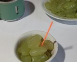 Foto langkah ke 5 dari resep Manisan Kolang Kaling Matcha.