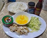 Gambar langkah 1 resipi Nasi Goreng Tuna Chili Oil.
