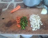 Foto del paso 1 de la receta: Tuco carne de oveja con fideos moñitas