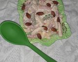 A picture of step 5 of Almond Fusilli Pasta Fruit Salad.