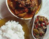 Foto langkah ke 13 dari resep Terong balado dan ikan pindang suwir pedas.