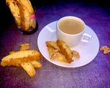 வால்நட் பிஸ்காட்டி (Walnut biscotti recipe in tamil) ரெசிபி ஸ்டேப் 7 புகைப்படம்