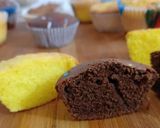 A picture of step 7 of Chocolate & Vanilla Cup Cakes 🧁🧁🧁.