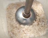 Foto langkah ke 1 dari resep Puding Coklat Oatmeal.