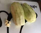 Une image de l'étape 1 de Purée d aubergines à l ail,sésame et ras el hanout.