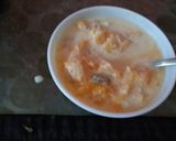 A picture of step 3 of Oats and orange rabri.