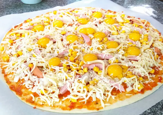 Langkah-langkah untuk membuat Cara bikin Pizza rumahan