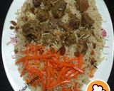 A picture of step 8 of Kabuli Pulao (Afghani Pulao) Mutton.