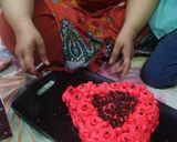 A picture of step 3 of Pineapple red cake.