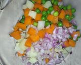 A picture of step 7 of Beef Stir-Fry with Russian Salad.