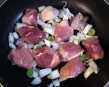 Foto del paso 3 de la receta: Wok de arroz con pulpa de cerdo
