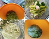 A picture of step 1 of Broccoli And Leek Uttapam.