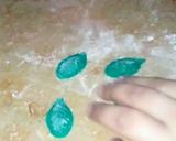 A picture of step 10 of Valentines day special fondant red rose cake topper.