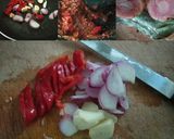 Foto langkah ke 2 dari resep Punya sedikit (satu genggam tangan)daging sapi di rumah😅.