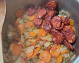 Foto del paso 2 de la receta: Potaje de verduras con chorizo