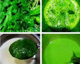 A picture of step 2 of Tiranga Dosa.