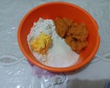 Foto langkah ke 1 dari resep Kue Lumpur Labu Kuning #eggless.