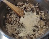 A picture of step 5 of Mushroom and Radicchio Risotto.