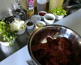 Foto del paso 1 de la receta: Res guisada al picante estilo dominicano.