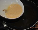 A picture of step 2 of Egg Spaghetti.