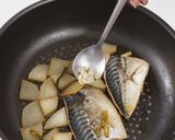 蘿蔔鯖魚煮的食譜步驟4照片