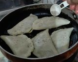 A picture of step 9 of Namkeen Ghujia for vrat.