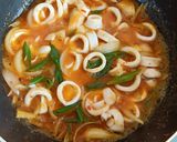 Foto langkah ke 4 dari resep Cumi saos padang.