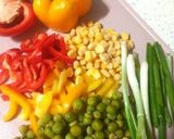 عکس مرحله 3 از دستور پنینی مرغ و سبزیجات