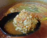A picture of step 3 of Meatballs with Noodles.