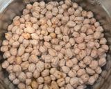 A picture of step 1 of Classic Hummus.
