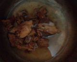 A picture of step 1 of Carrot chapati with beef curry.