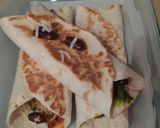 A picture of step 4 of Mexican Wrap Roll🌯.