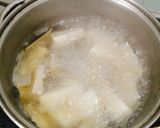 Hình bước làm 1 của món Ếch xào măng