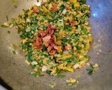 A picture of step 4 of Pyaz saag sabji.