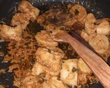 A picture of step 3 of Malai soya chaap.