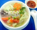 Foto langkah ke 3 dari resep Sup Ayam Simpel 🍲.
