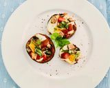 Pas rețetă Mini Pizza din vinete Low carb 7 fotografie