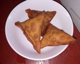 A picture of step 7 of Beef Samosas.