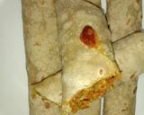 A picture of step 5 of Healthy kathi roll.