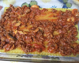A picture of step 4 of Easy Poor mans Lasagna.