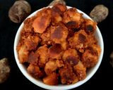 A picture of step 6 of Taro root fry.