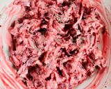 A picture of step 3 of Salad - appetizer of baked beetroot and cheese.