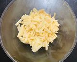 A picture of step 1 of Potato wedges pancakes.