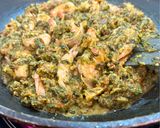 प्रॉन पालक बटर करी (Prawn Spinach butter Curry) रेसिपी चरण 5 फोटो