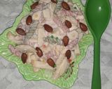 A picture of step 5 of Almond Fusilli Pasta Fruit Salad.